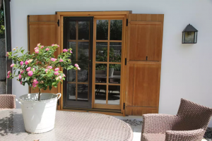 Ferienwohnung am Wörthsee - Terrasse
